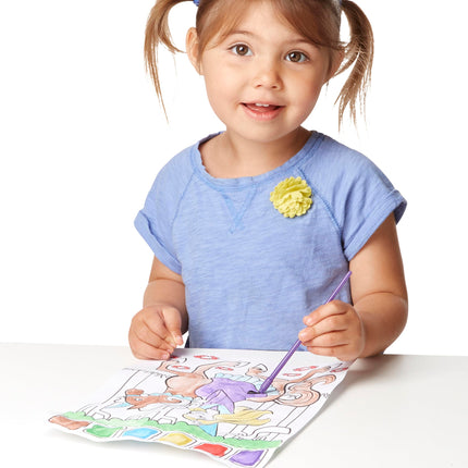 Paint with Water - Princess: Activity Books - Coloring/Painting/Stickers