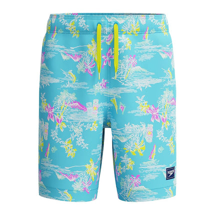 Speedo Boys Swim Trunk Mid Length Redondo Printed 