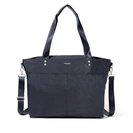 Baggallini Carryall Laptop Tote, French Navy, One 