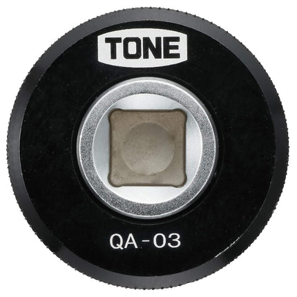 Tone HPQA-03 Quick Adapter, 3/8 inch (9.5 mm) Insertion Angle, Black