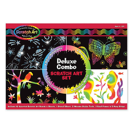 Melissa and Doug Scratch Art Deluxe Combo Set (Art