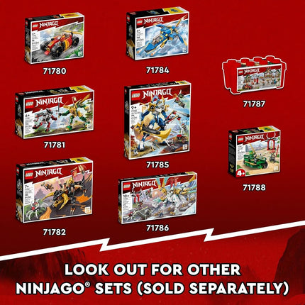 LEGO NINJAGO Kai�s Mech Rider EVO 71783, Upgradable Ninja Motorbike Toy, Mech Action Figure and 2 Bone Warrior Minifigures, Collectible Toys for Kids 7 Plus Years Old, Golden,green