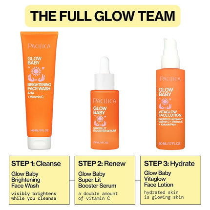Pacifica Glow Baby Booster Serum For Unisex 1 oz Serum