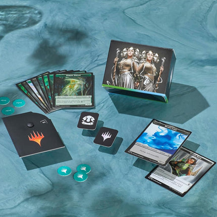 Magic: The Gathering Modern Horizons 3 Commander Deck - Tricky Terrain (100-Card Deck, 2-Card Collector Booster Sample Pack + Accessories) (English Version)