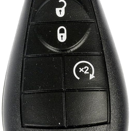 Dorman 99510 Keyless Entry Remote with 4 Buttons Compatible with Select Dodge/RAM Models, 2-Pack (OE FIX)