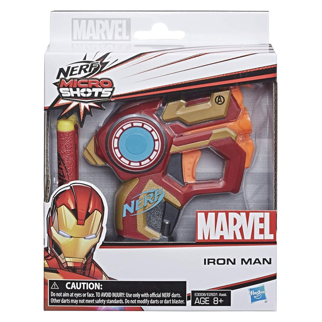 Hasbro NERF Microshots Marvel Iron Man