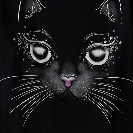 The Children's Place Girls All Holidays Short Sleeve Graphic T-Shirts,multipacks, Cat/Witch Cat/Spooky Icons, Small