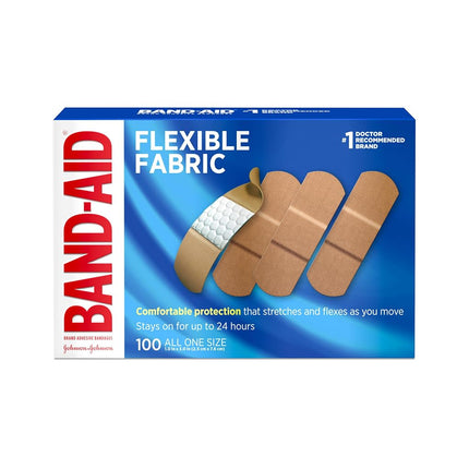 Band-Aid Brand Flexible Fabric Adhesive Bandages F