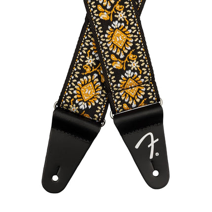 Fender Pasadena Woven Guitar Strap - YLW LOTUS