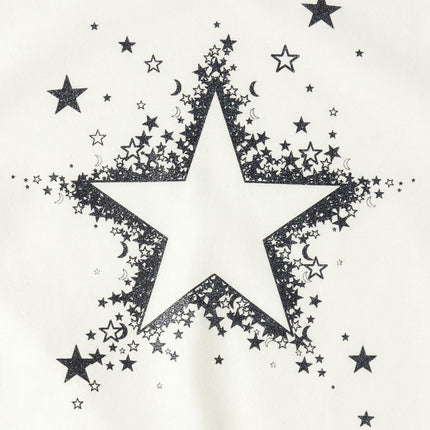 The Children's Place Girls' Long Sleeve Knit Fashion Shirt, Star/Black/Leopard 3-Pack, X-Small