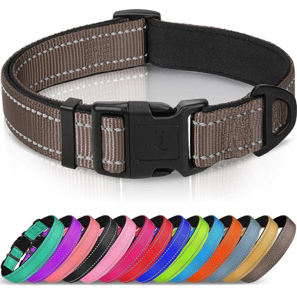 Joytale Reflective Dog Collar, Adjustable Neoprene