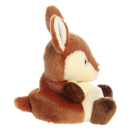 AURORA Adorable Palm Pals Dalia Fawn Peluche - Juego de Bolsillo - Diversión Coleccionable - Marrón 12.7 cm