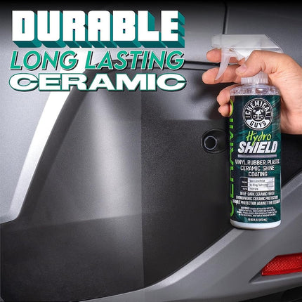 Chemical Guys HydroShield Vinyl, Rubber, Plastic Ceramic Shine Coating (16 oz)
