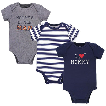 Pañaleros de algodón unisex para bebé Hudson Baby, Boy Mommy, 12-18 meses