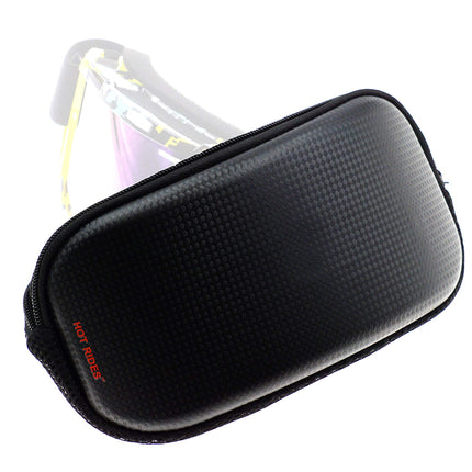 Hot Rides Ski Snowboard Goggle Case Goggle Hard Pr
