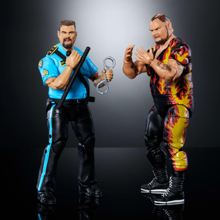 Mattel WWE Coliseum Collection Action Figure 2-Pack with Bam Bam Bigelow & Big Boss Man 15.2 cm Collectibles & Accessories including interchangeable parts