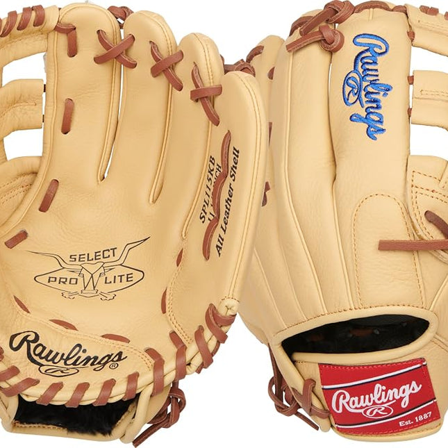 Rawlings | SELECT PRO LITE Youth Baseball Glove | Left Hand Throw | Kris Bryant | 11.5"
