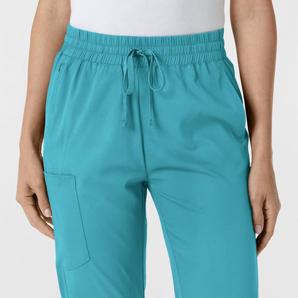 WonderWink Women's Bootcut Scrub Pant, Teal, 4X