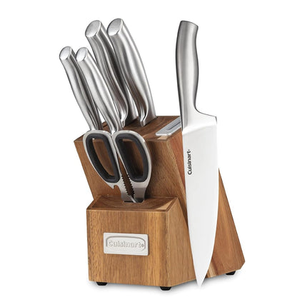 Cuisinart 7-Piece Stainless Steel Block with Sharpener