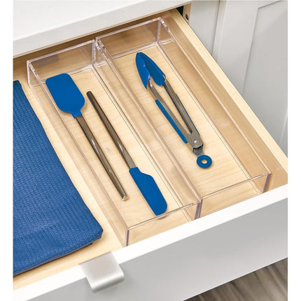 InterDesign iDesign Drawer, Kitchen and Bathroom Organization Silverware, Spatulas, Gadgets, L