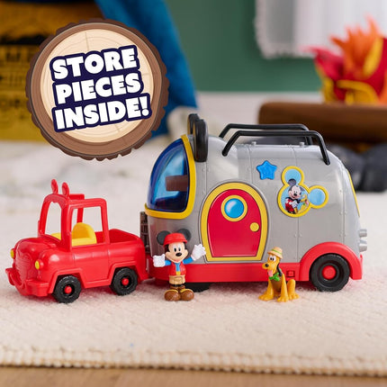 Just Play Disney Junior Mickey Mouse Happy Campers, jouet pour enfants à partir de 3 ans par