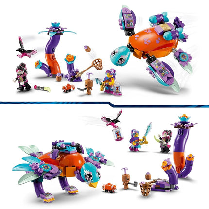 LEGO DREAMZzz 3in1 Izzie’s Dream Animals Set, Panda to Turtle to Bird Building Toy for 8 Plus Year Old Girls and Boys, Creative Playset with 2 Minifigures, Kids' Birthday Gift Idea 71481