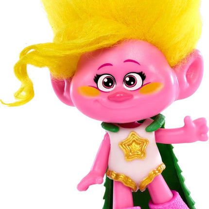 Mattel DreamWorks Trolls Toys, Best of Friends Pack with 5 Small Dolls & 2 Character Figures, Includes Queen Poppy Doll