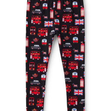 Gymboree Girls' and Toddler Pattern Leggings, Lond
