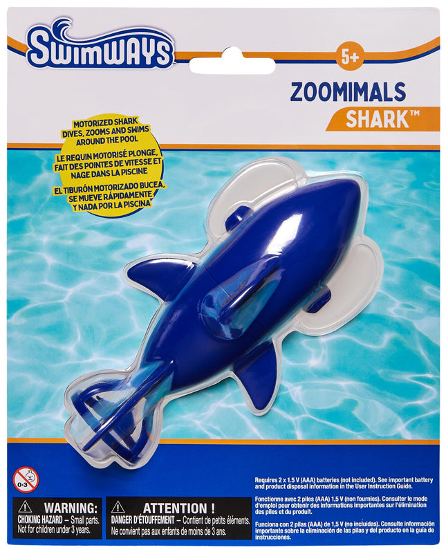 SwimWays Zoomimals Shark Toy, Kids Pool Accessorie