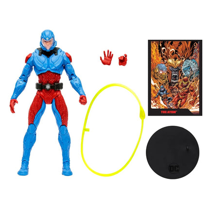 McFarlane Toys, DC Comic 7-inch The Atom (Ryan Choi) Action Figure with 22 Moving Parts, Collectible DC Page Puncher Figure with Stand Base, Comic and Unique Collectible Character Card – Ages 12+