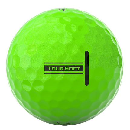 Balles de golf Titleist Tour Soft, vert brillant (une douzaine)