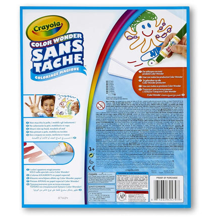 Crayola Color Wonder - 75-2479-E-000 - Mess Free Colouring - White Refill Paper