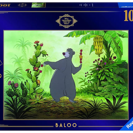 Ravensburger Disney Treasures from The Vault: Baloo 1000 Piece Jigsaw Puzzle for Adults – Every Piece is Unique, Softclick Technology Means Pieces Fit Together Perfectly - Amazon Exclusive