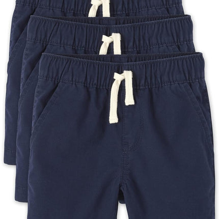 Shorts de jogging à enfiler pour bébés et tout-petits garçons The Children's Place, paquet de 3, couleur Tidal, 18-24 mois