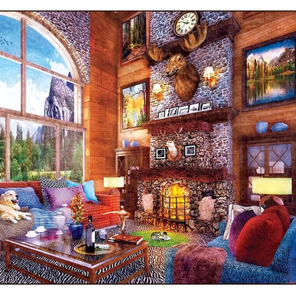 Baby Fanatic MasterPieces 1000 Piece Jigsaw Puzzle for Adults, Family, Or Kids - Luxury View - 19.25"x26.75"