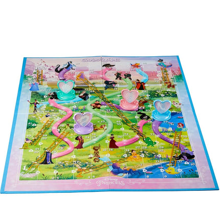 Hasbro Gaming Chutes and Ladders: Disney Princess Edition Board Game for Kids Ages 3 and Up, Easter Gifts for Boys and Girls, Preschool Game for 2-4 Players (Amazon Exclusive)