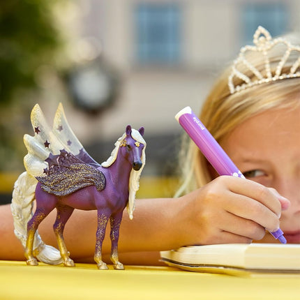 Schleich Bayala - Star Pegasus, Mare Toy Figurine - Kids Ages 5+ | 70579