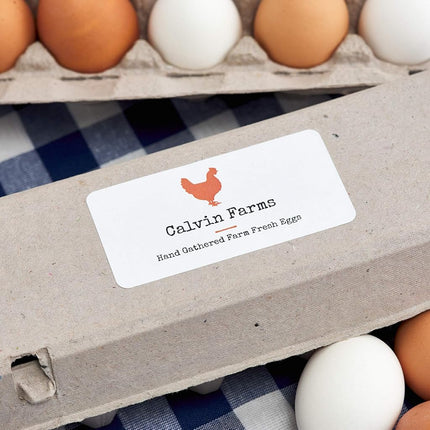 Avery Matte White Rectangle Labels with Sure Feed, 2" x 4", 1,000 Matte White Printable Labels