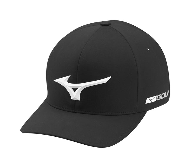 Mizuno Tour Delta Fitted Hat, Large/Extra Large, B
