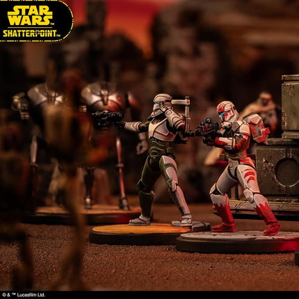 Asmodee | Star Wars: Shatterpoint Delta Squad, Form Up Squad Pack | Tabletop Miniatures Game | Ages 14+ | 2 Players | 90+ Minutes Playing Time