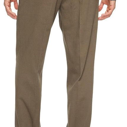 Dockers Men's Classic Fit Easy Khaki Pants Casual, Dark Pebble, 32W / 32L