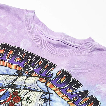 Liquid Blue Men's Ship of Fools Long Sleeve T-Shirt, Tie Dye, Large