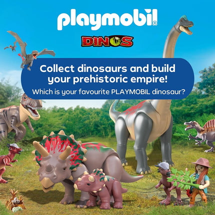 Playmobil | Dinos | Spinosaurus Attack on Dino Excavation | Dinosaur Playset | Action Toy | Adventure Toy for Kids Aged 4+ | 71820
