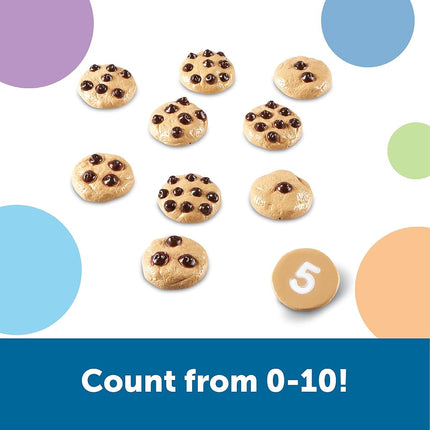 Learning Resources Smart Snacks Counting Cookies, Ages 2+, Early Maths Skills, Number Recognition and Imaginative Play, Cookie Jar Storage