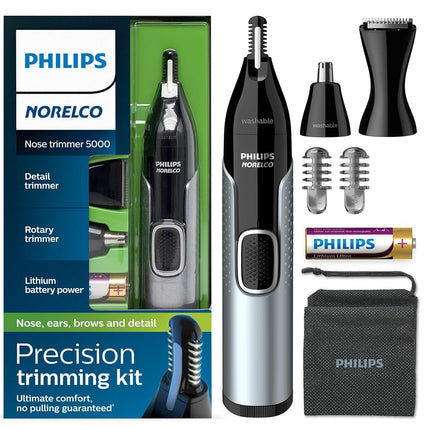 Philips Norelco Nose Trimmer 5000 For Nose, Ears a