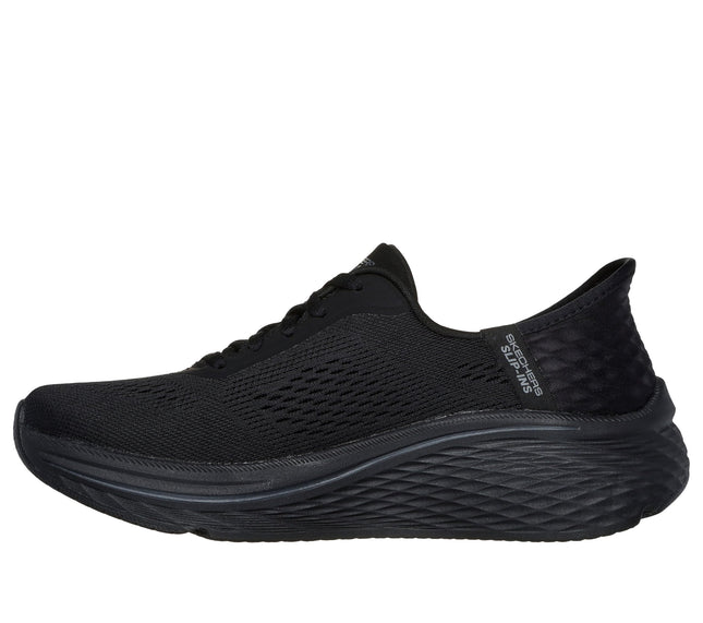 Skechers Women's Max Cushioning Elite 2.0 Vanish Hands Free Slip-ins Sneaker, Black, 5.5 UK