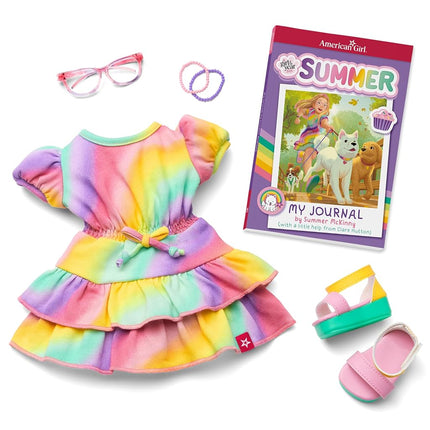 American Girl, Summer McKinny Girl of The Year 2025 18-inch Doll and Journal, with Strawberry-Blonde Hair and Blue Eyes, Ages 6+