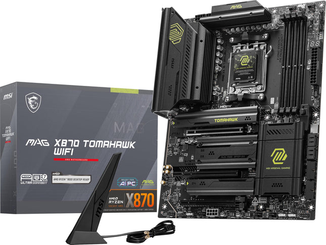 MSI MAG X870 Tomahawk Gaming WiFi Motherboard AMD 
