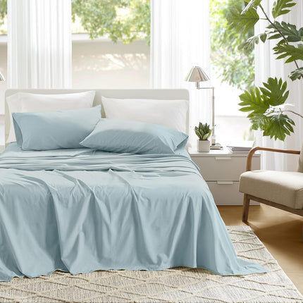Comfort Spaces 100% Cotton Percale Sheets Twin She