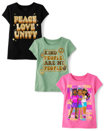 The Children's Place Girls Kindness, Love, Equalit